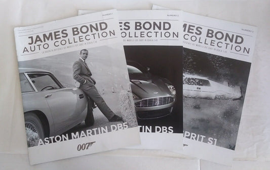 JAMES BOND AUTO COLELCTION FASCICOLI SCEGLI DAL MENU A TENDINA