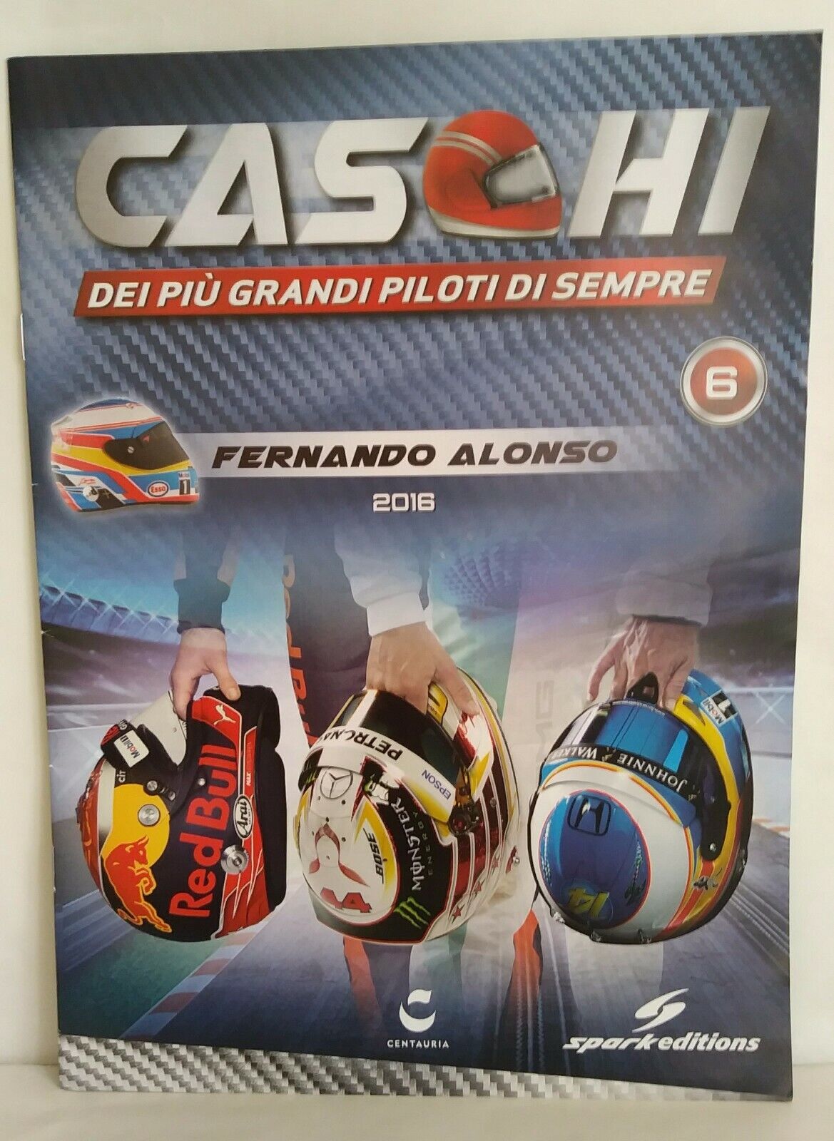 CASCHI F1 FASCICOLI SCEGLI DAL MENU A TENDINA