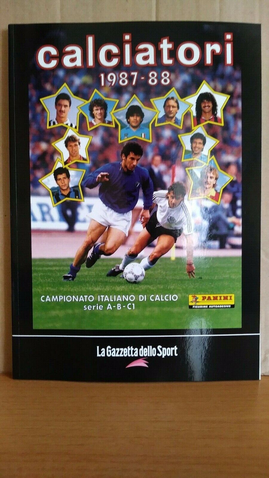 ALBUM CALCIATORI PANINI RISTAMPE LA GAZZETTA SCEGLI DAL MENU A TENDINA