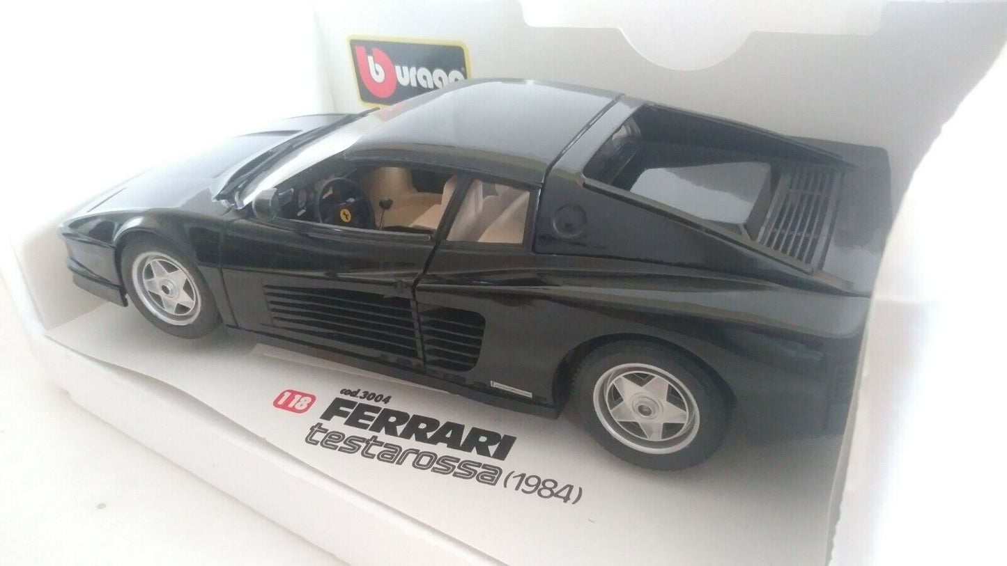 FERRARI TESTAROSSA 1984 BURAGO SCALA 1/18