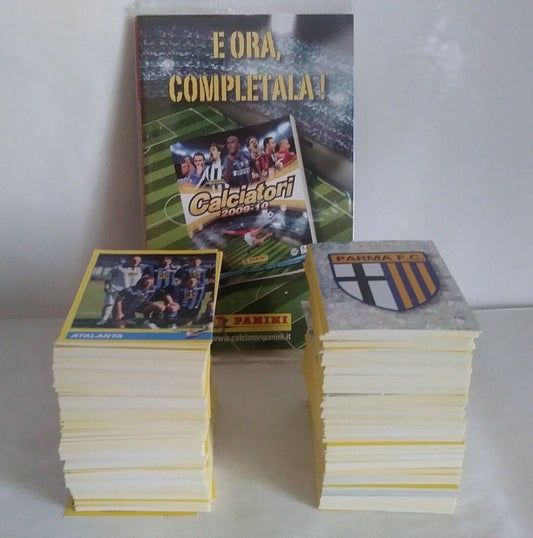 SET COMPLETO FIGURINE - FULL STICKERS SET FIGURINE CALCIATORI PANINI 2009-10