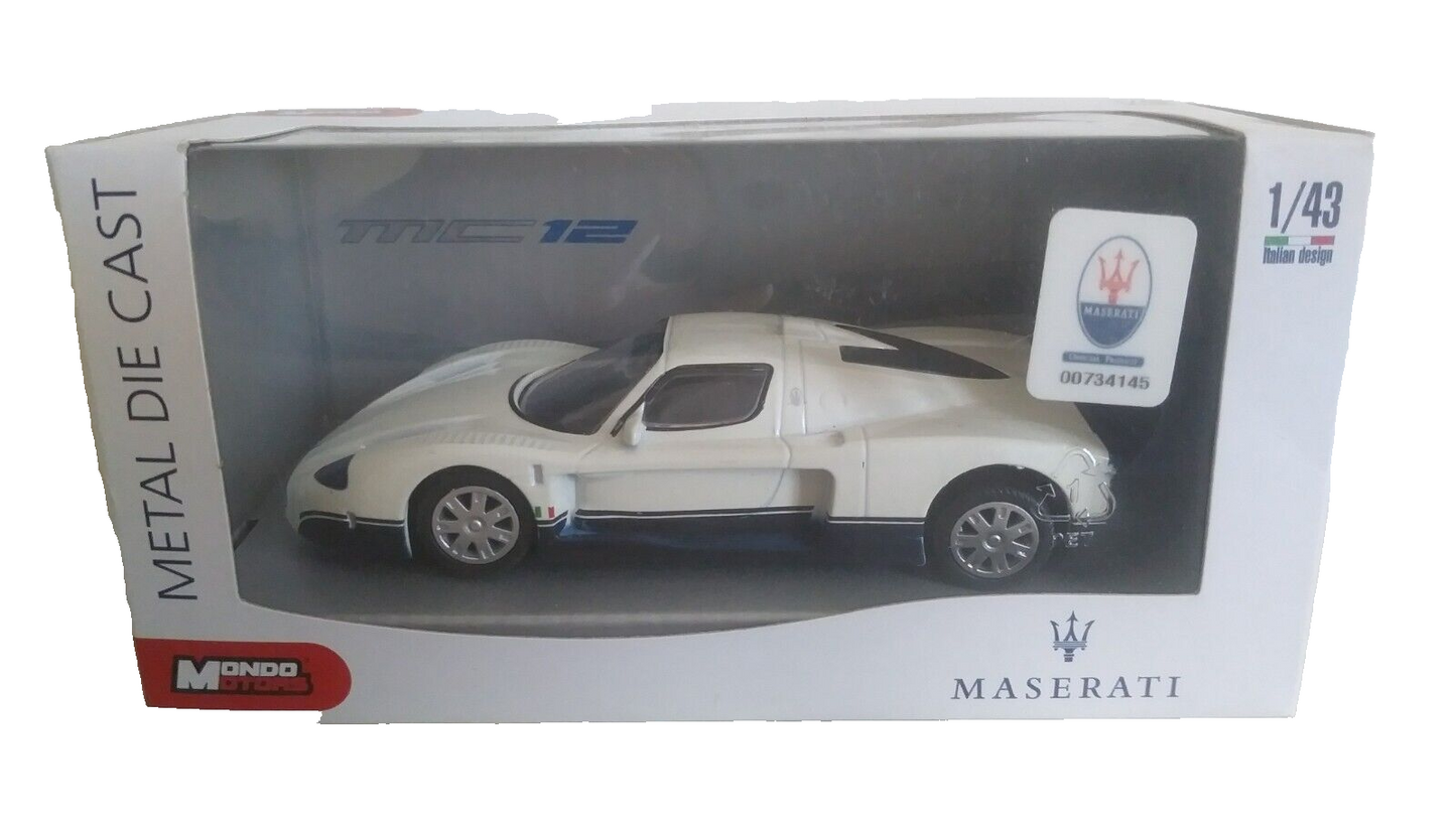 MASERATI MC12 MONDO MOTORS SCALA 1/43