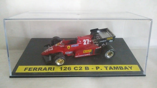 FERRARI 126 C2B - 1983 PATRICK TAMBAY SCALA 1/43