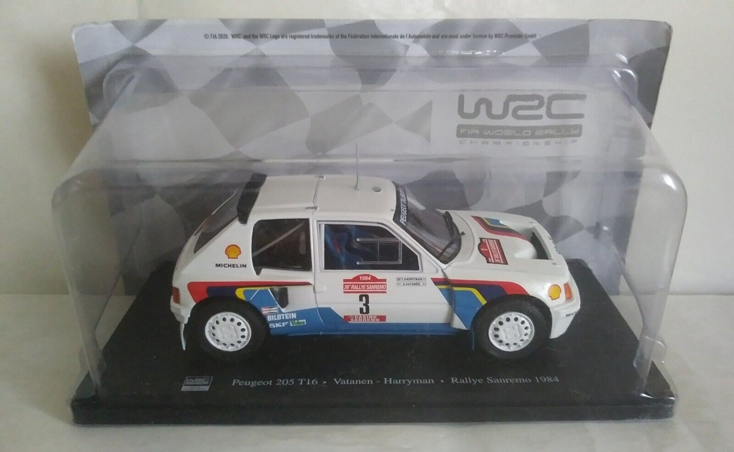 WRC FIA WORLD RALLY CHAMPIONSHIP 1:24 SCEGLI DAL MENU A TENDINA