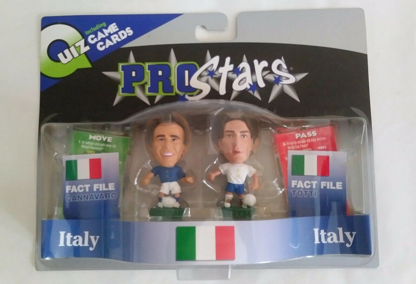 CORINTHIAN PROSTARS-SUPERSTARS SCEGLI LE ACTION FIGURES DAL MENU A TENDINA