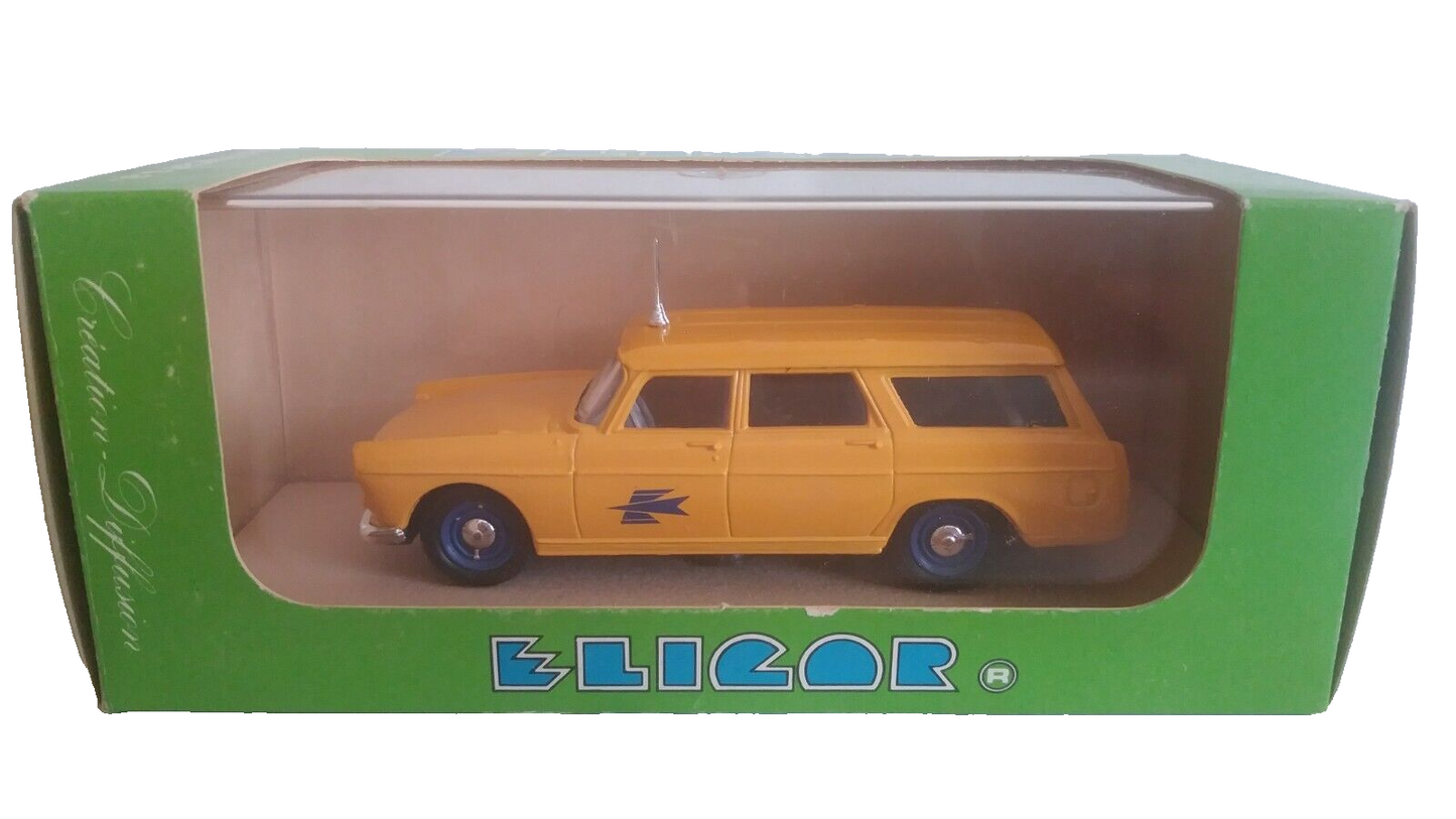 PEUGEOT 404 BREAK 1964 "LA POSTE" ELIGOR SCALA 1/43