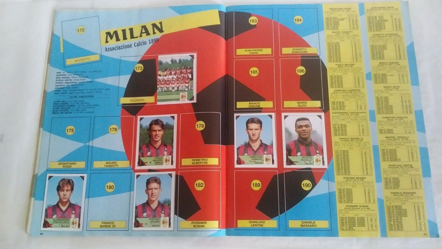 ALBUM CALCIATORI PANINI 1993-94