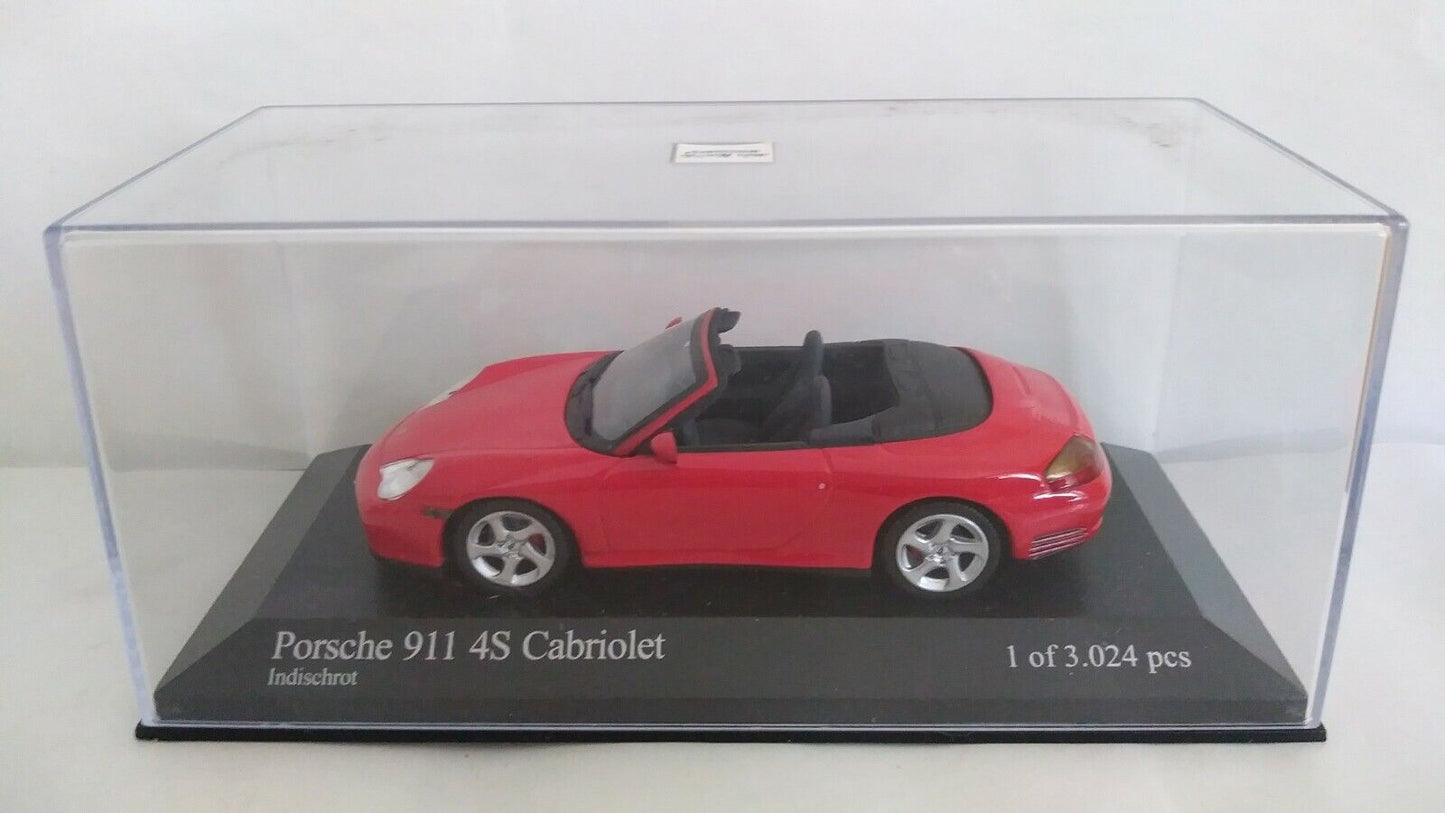 PORSCHE 911 4S CABRIOLET 2003 MINICHAMPS SCALA 1/43