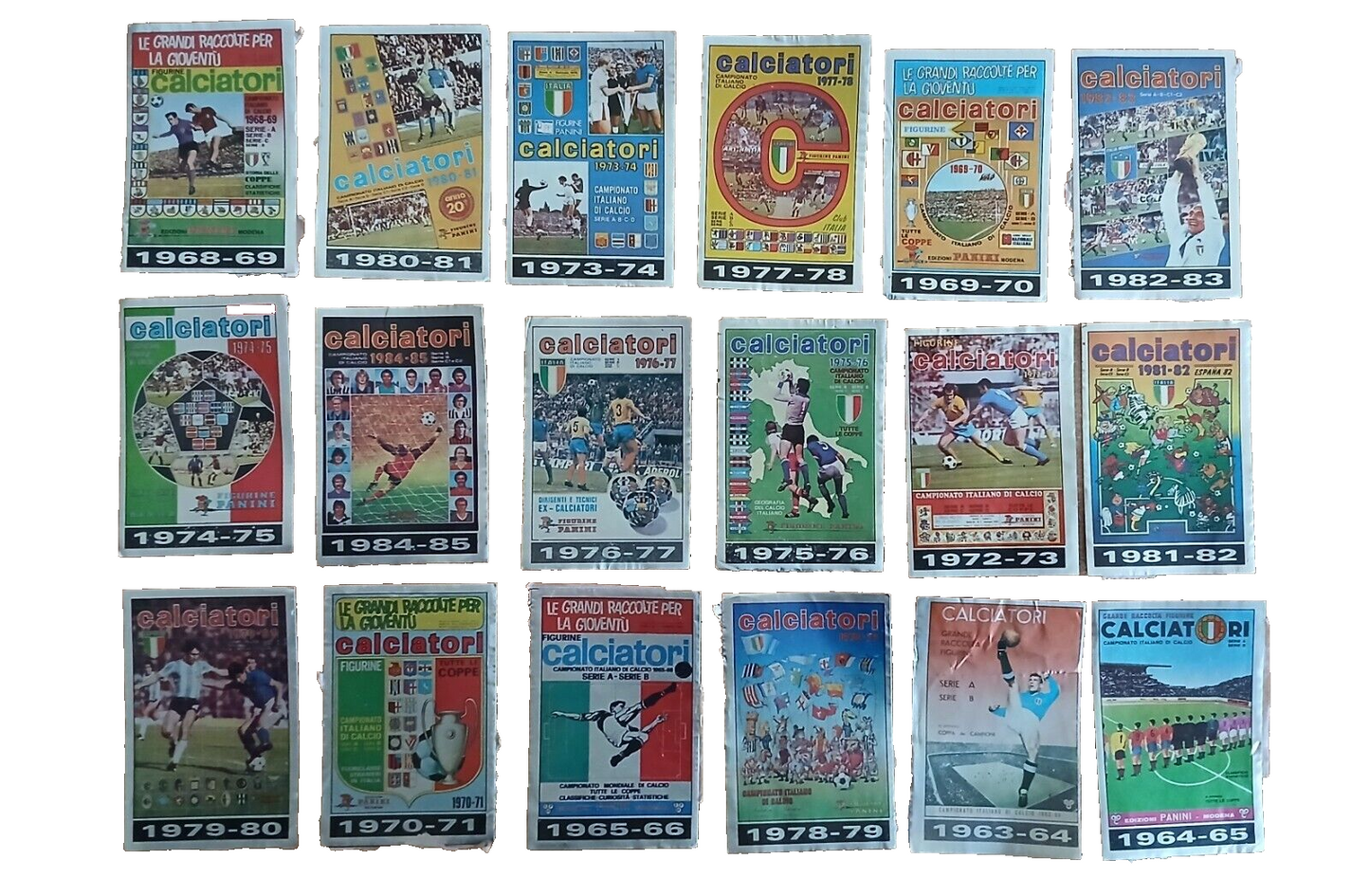 LOTTO 606 FIGURINE CALCIATORI PANINI 1985-86 DA RECUPERO