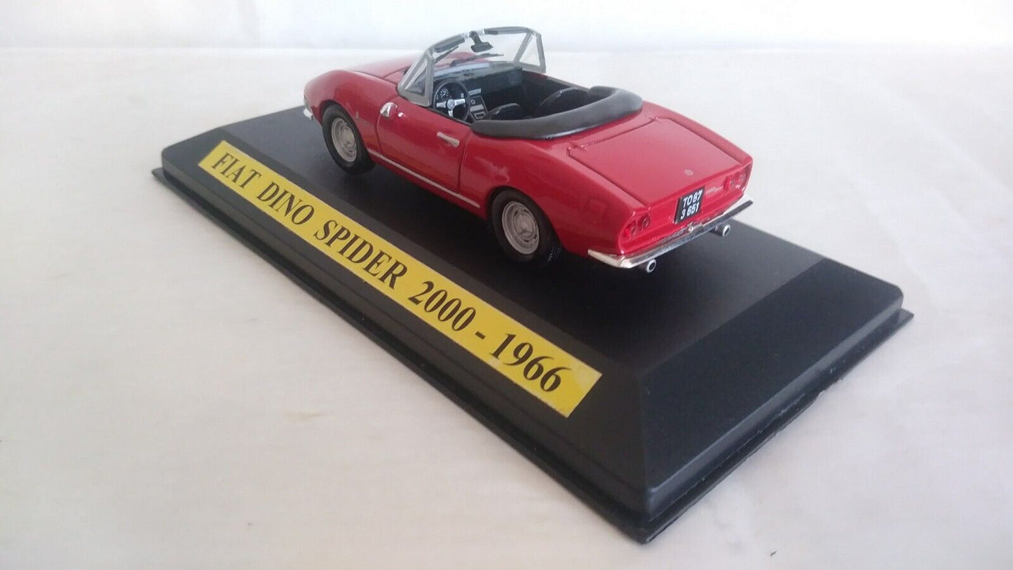 FIAT DINO SPIDER 2000 - 1966 NOREV SCALA 1/43