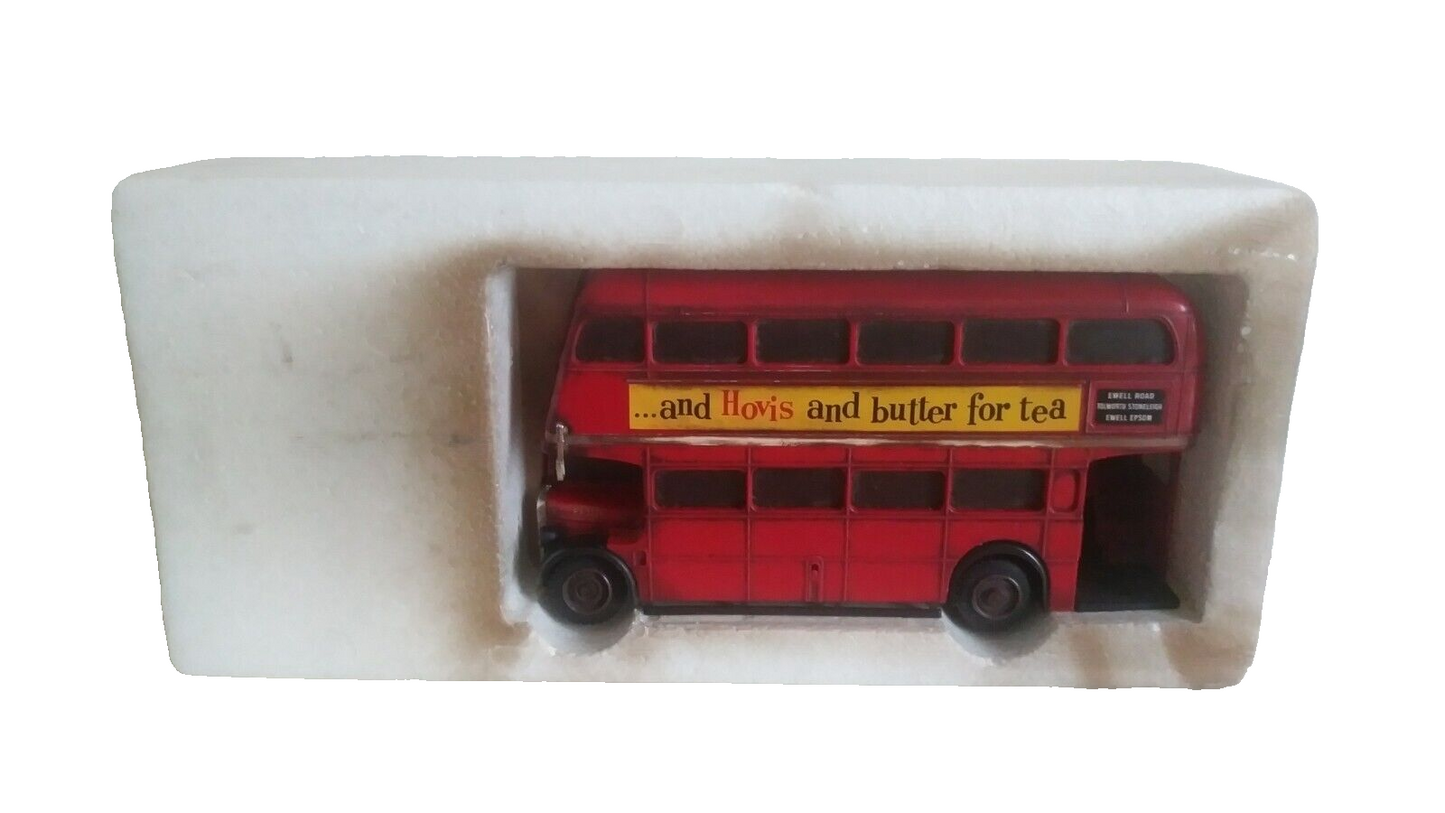 BUS LONDONIEN DOUBLE DECKER SOLIDO SCALA 1/50