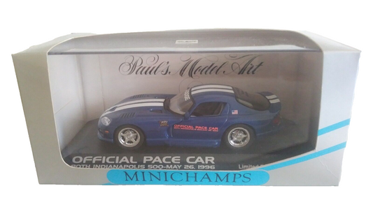 DODGE VIPER INDY PACE CAR 1996 MINICHAMPS SCALA 1/43