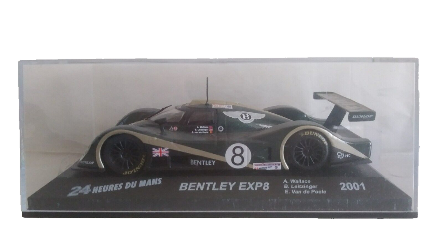 BENTLEY EXP8 24H DU MANS 2001 IXO SCALA 1/43