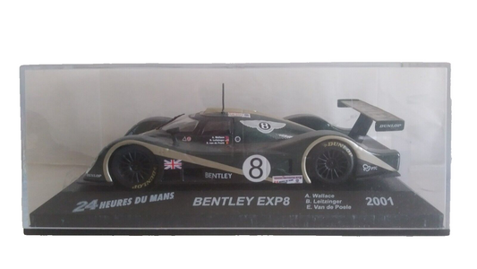 BENTLEY EXP8 24H DU MANS 2001 IXO SCALA 1/43