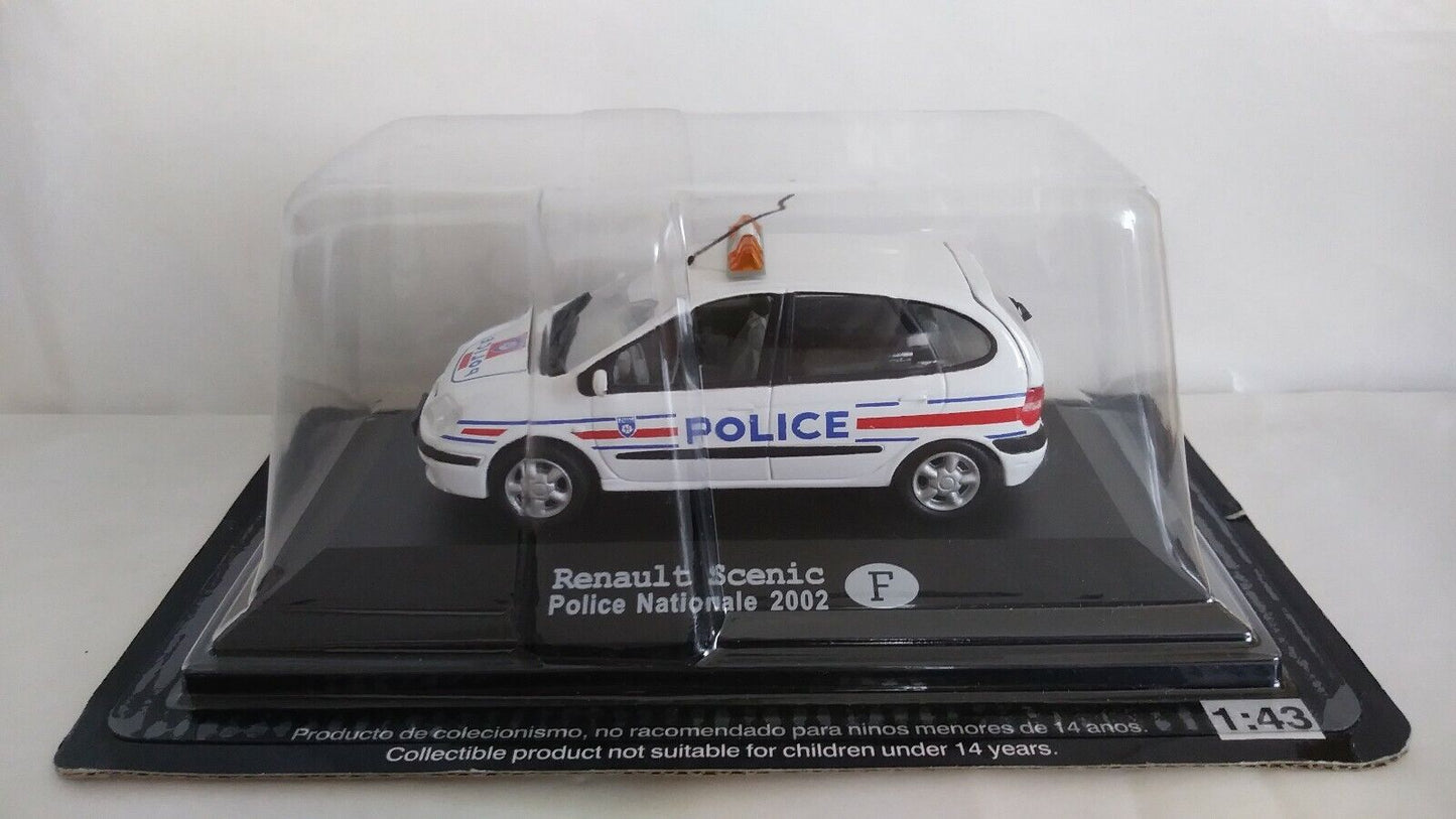 AUTO DELLA POLIZIA DA COLLEZIONE 1:43 SCEGLI DAL MENU A TENDINA