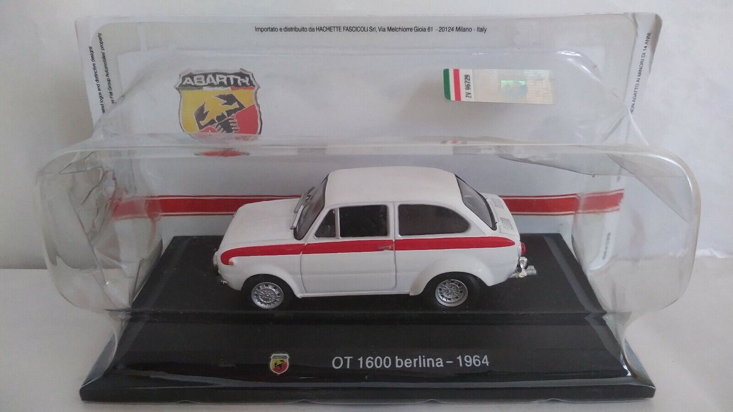 ABARTH COLLECTION 1:43 SCEGLI DAL MENU A TENDINA