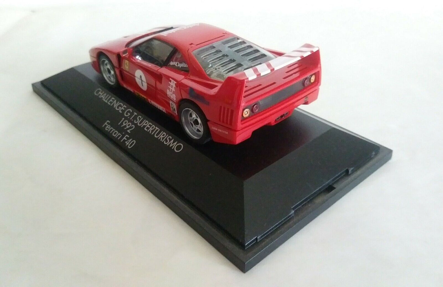 FERRARI F40 CHALLANGE GT SUPERTURISMO 1992 HERPA SCALA 1/43