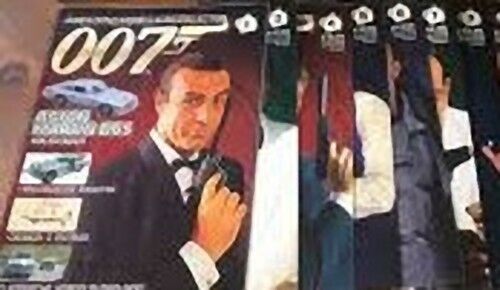 JAMES BOND COLLECTION FASCICOLI SCEGLI DAL MENU A TENDINA