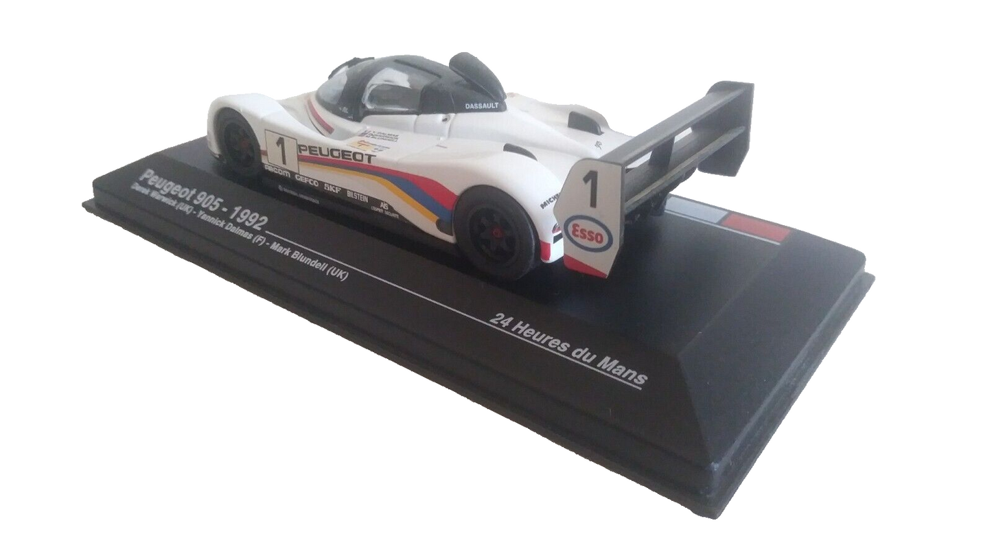 PEUGEOT 905 24H DU MANS 1992 IXO SCALA 1/43