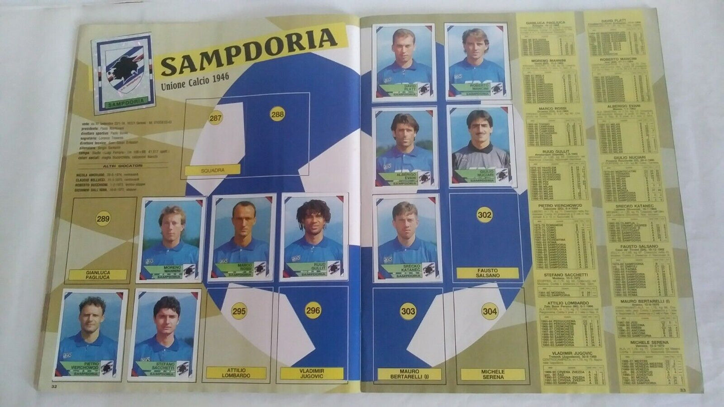 ALBUM CALCIATORI PANINI 1993-94