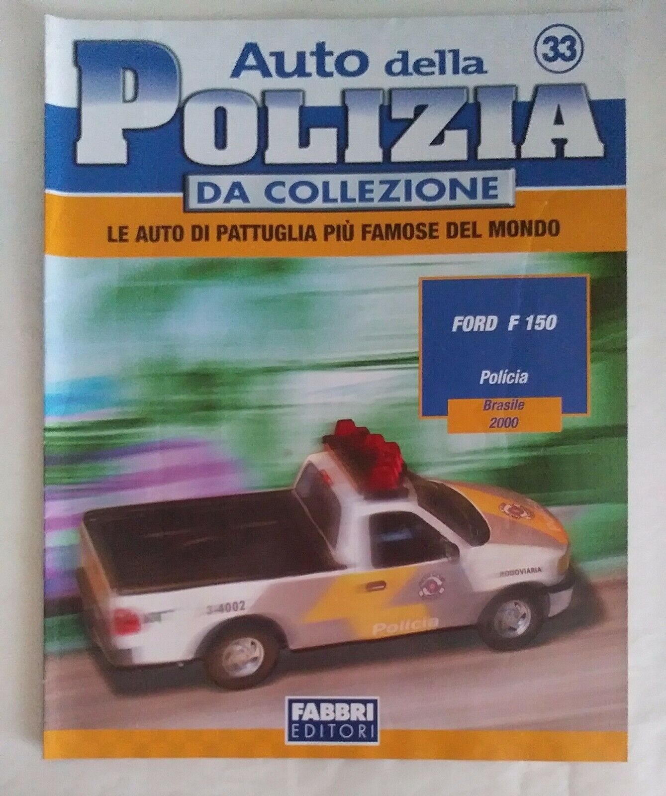 AUTO DELLA POLIZIA DA COLLEZIONE FASCICOLI SCEGLI DAL MENU A TENDINA