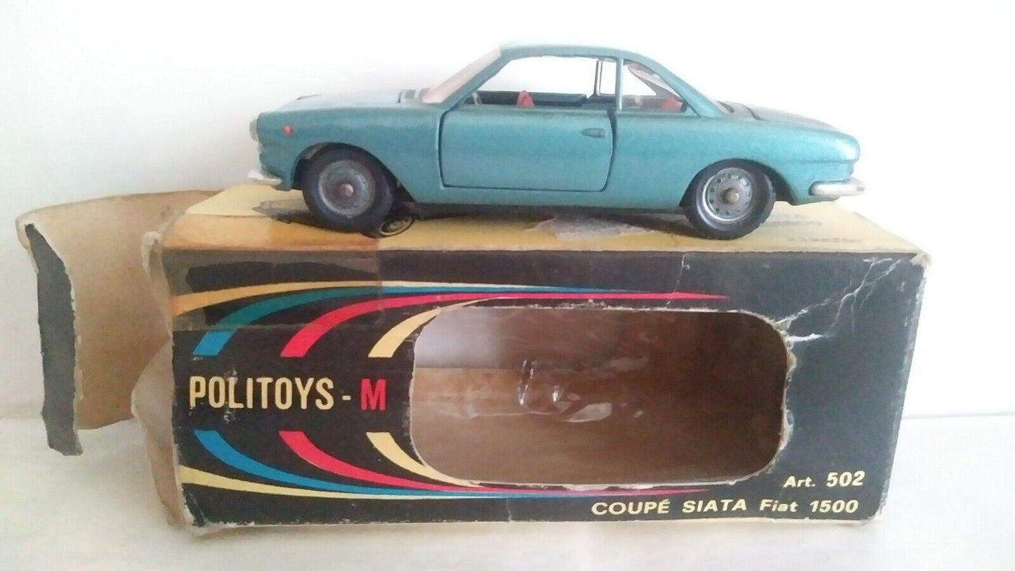 FIAT 1500 COUPE' SIATA POLITOYS-M N 528 SCALA 1/43