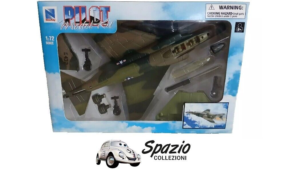 F-4 PHANTOM SKY PILOT NEW RAY SCALA 1/72