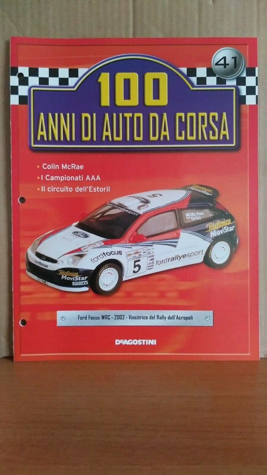 100 ANNI DI AUTO DA CORSA FASCICOLI SCEGLI DAL MENU A TENDINA