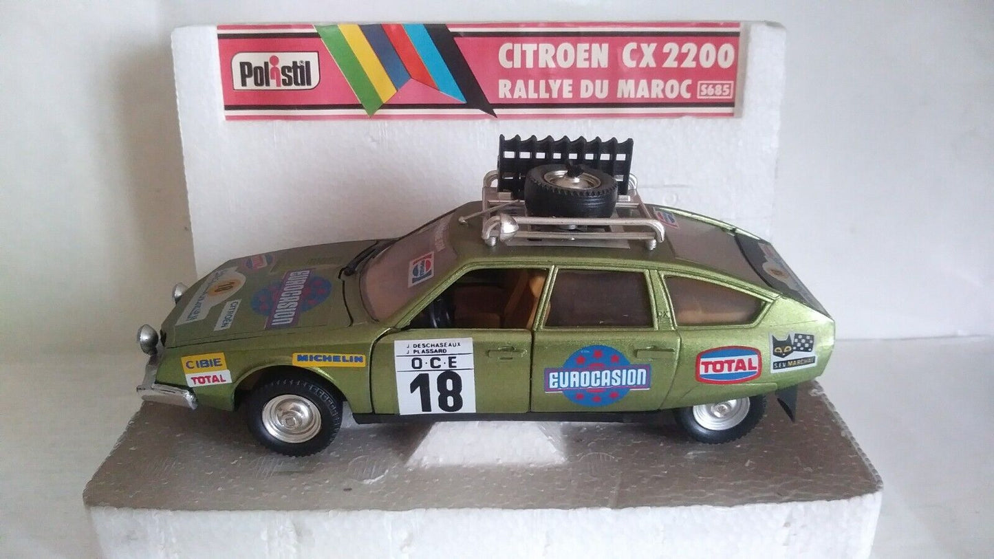 CITROEN CX 2200RALLYE DU MAROC POLISTIL SCALA 1/25