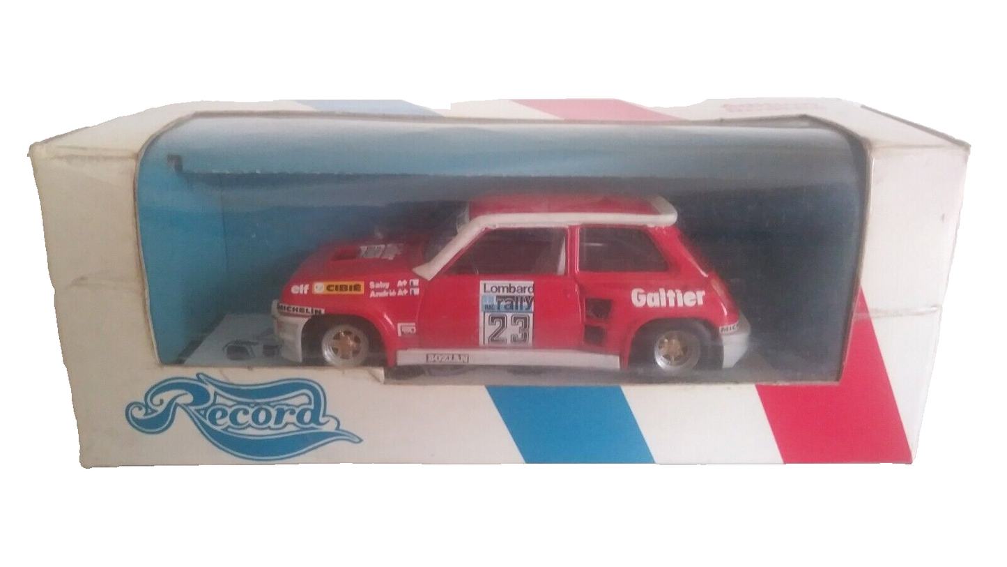 RENAULT 5 TURBO SOLIDO SCALA 1/43