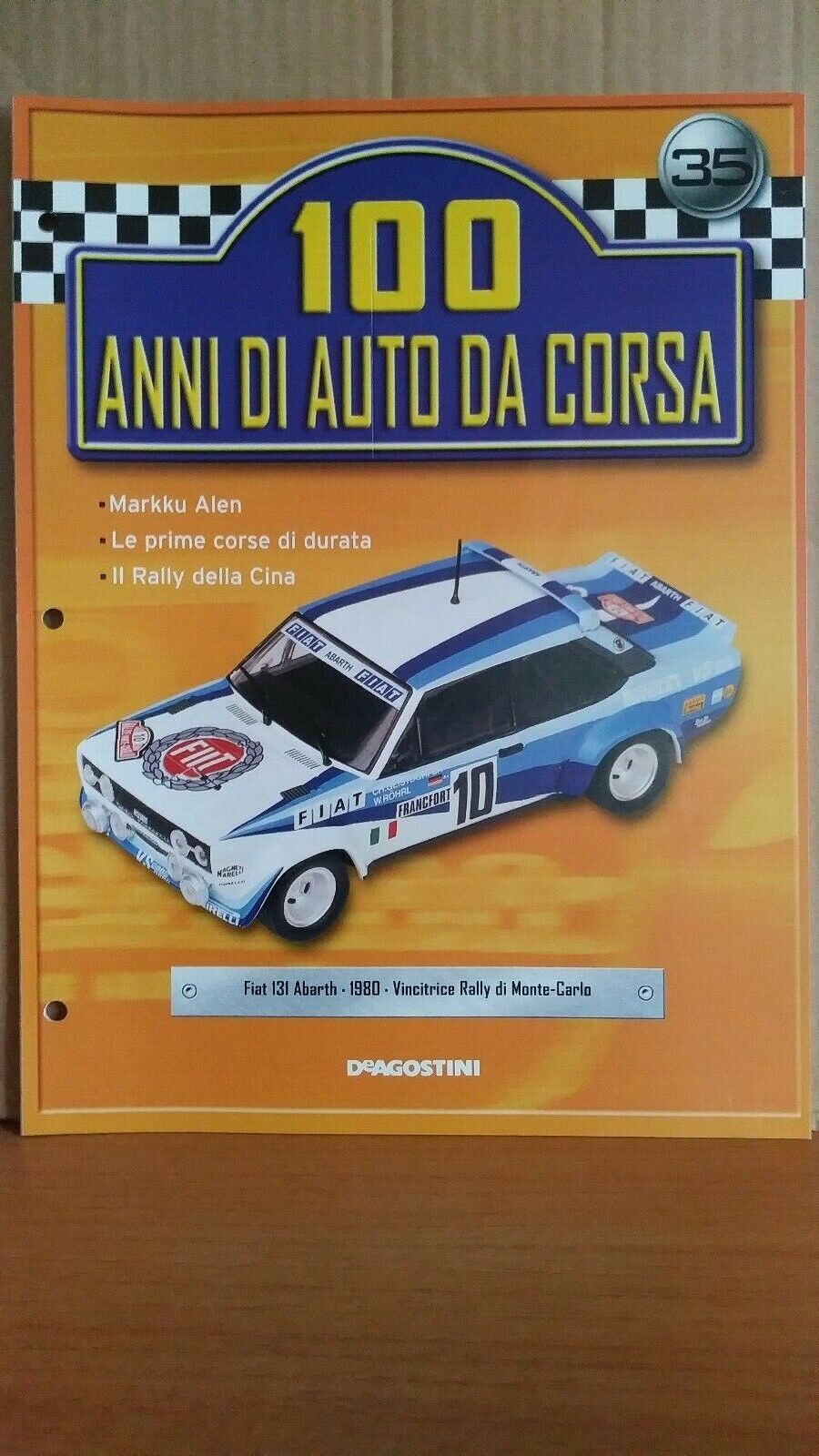 100 ANNI DI AUTO DA CORSA FASCICOLI SCEGLI DAL MENU A TENDINA