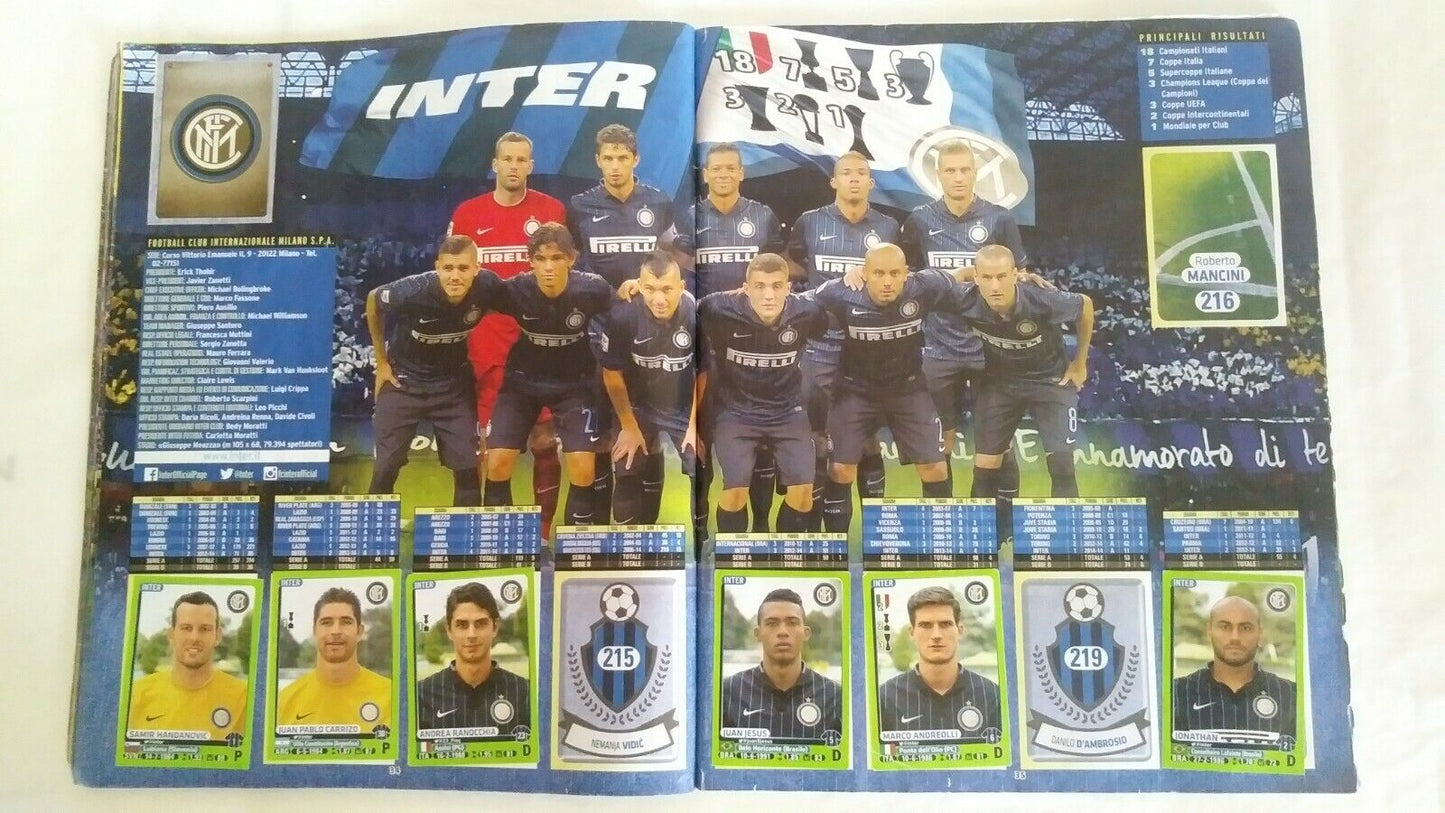 ALBUM CALCIATORI PANINI 2014-2015 DA RECUPERO