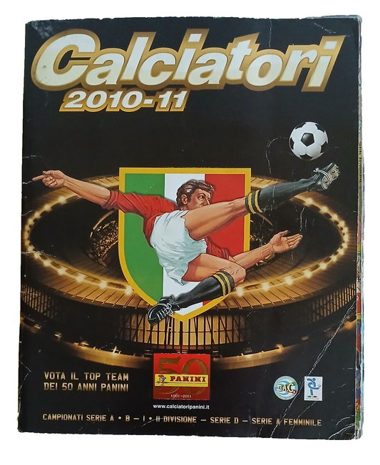 ALBUM CALCIATORI PANINI 2010-2011 COMPLETO/FULL