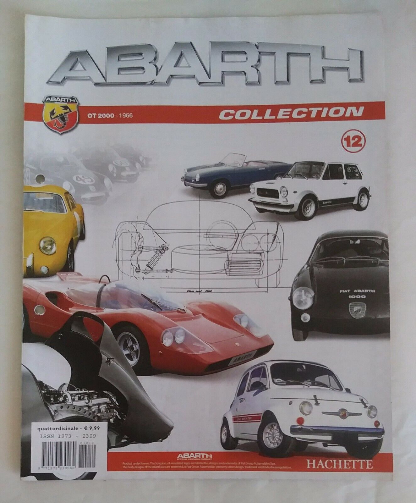 ABARTH COLLECTION FASCICOLI SCEGLI DAL MENU A TENDINA