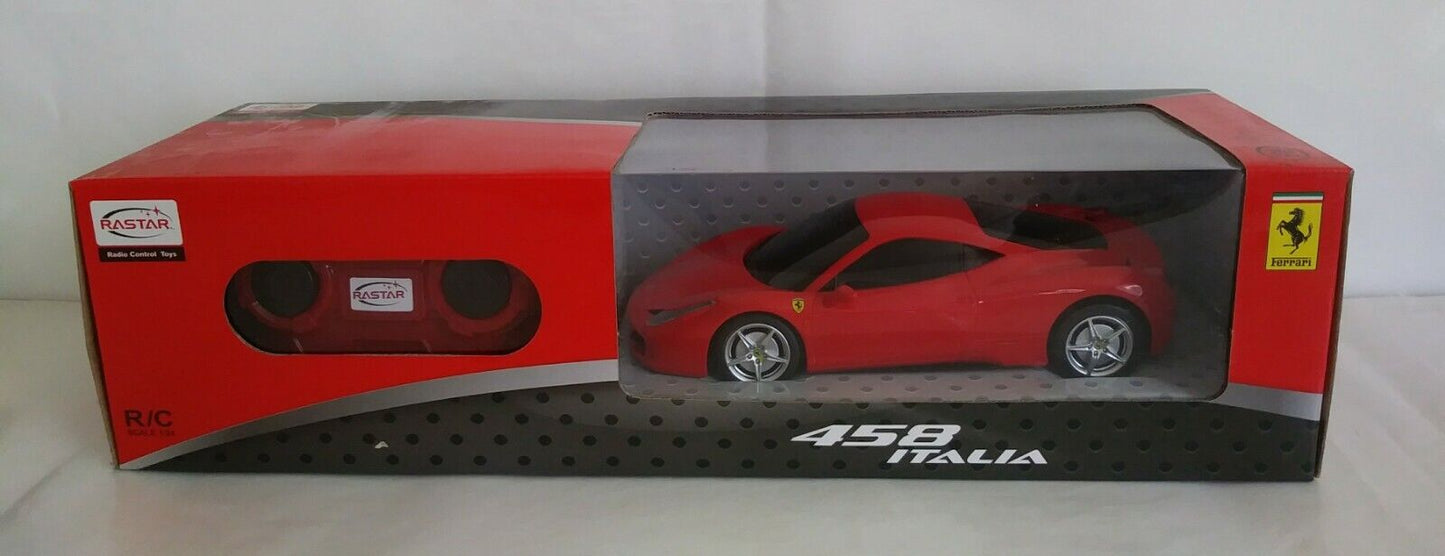 FERRARI 458 ITALIA RASTAR RADIO CONTROL SCALA 1/24