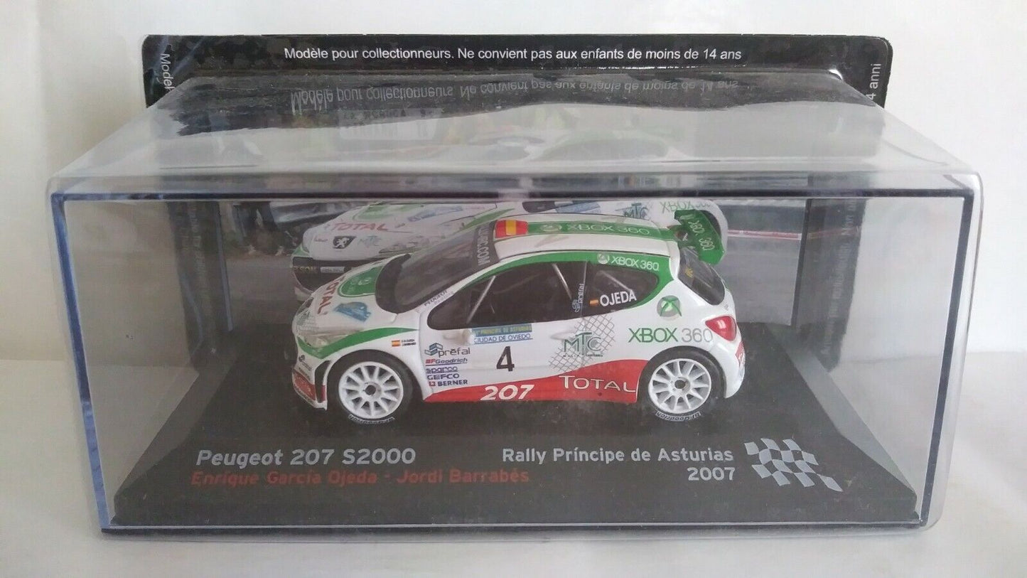 PEUGEOT 207 S2000 RALLY SCALA 1/43