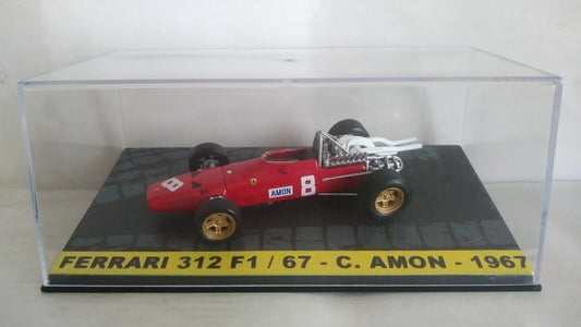 FERRARI 312 F1/67 - 1967 CHRIS AMON SCALA 1/43