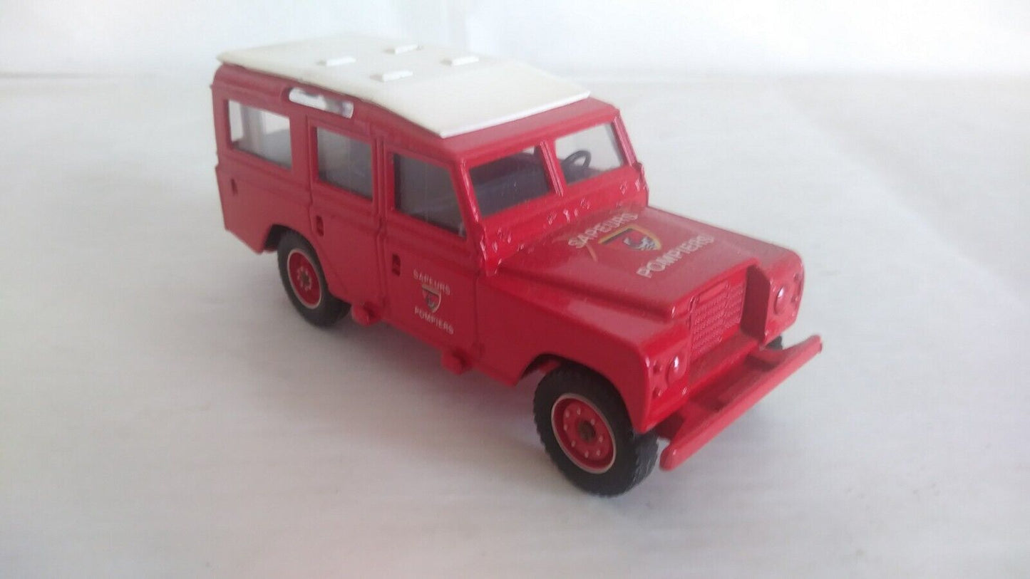 LAND ROVER POMPIERS SOLIDO SCALA 1/43