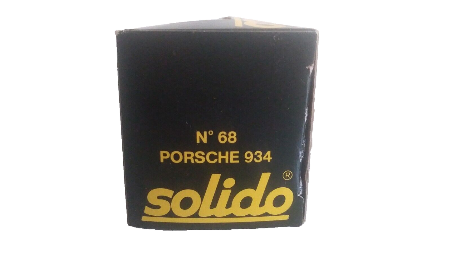 PORSCHE 934 SOLIDO SCALA 1/43