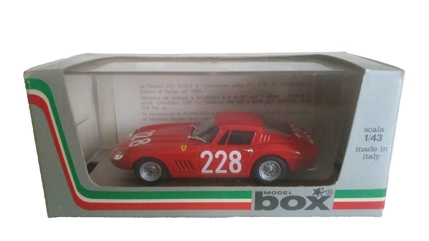 FERRARI 275 GTB4 MODEL BOX SCALA 1/43