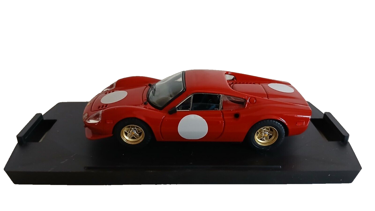 FERRARI DINO 246 GT AMERICAN RACER BANG SCALA 1/43