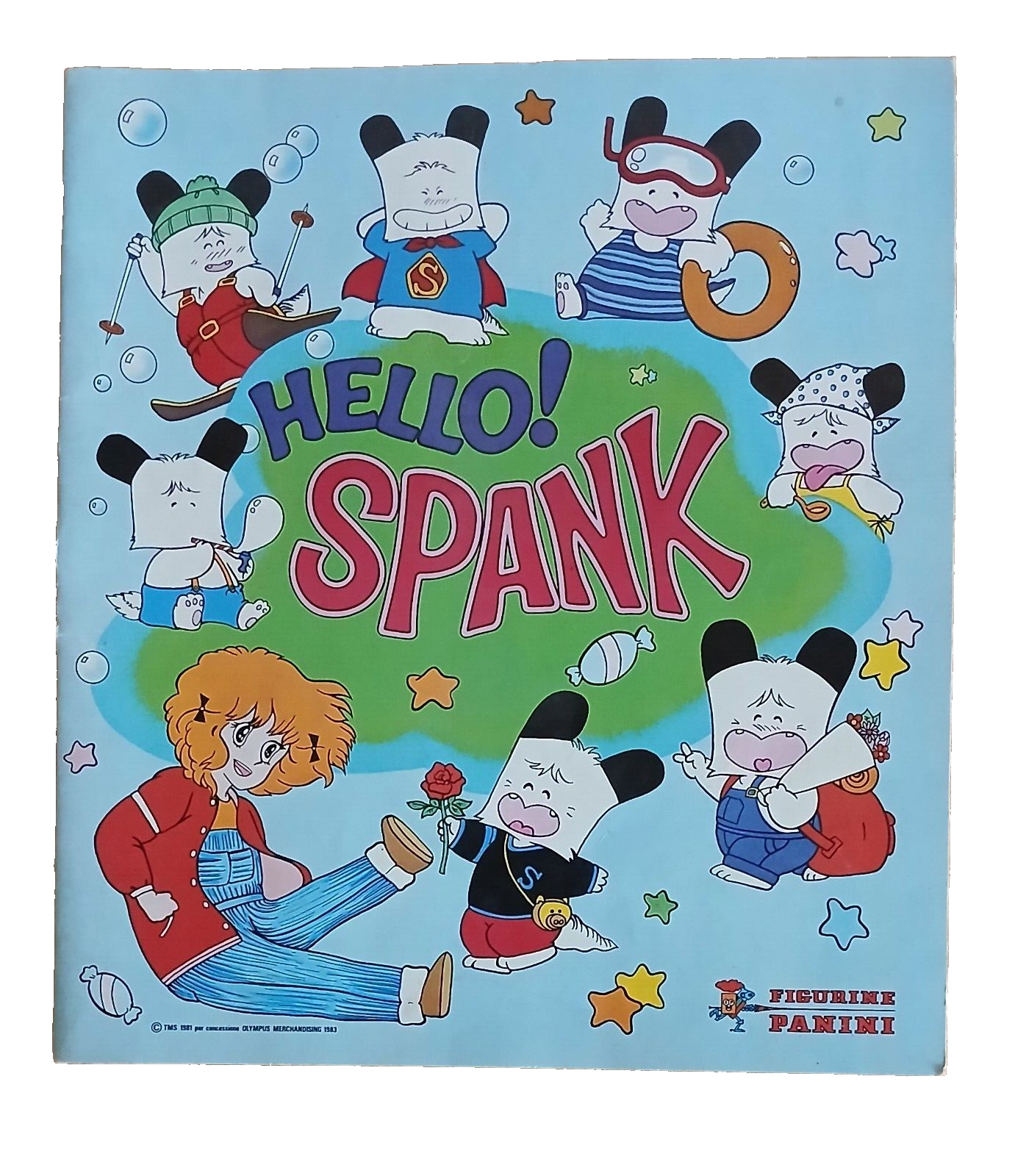 ALBUM PANINI HELLO SPANK