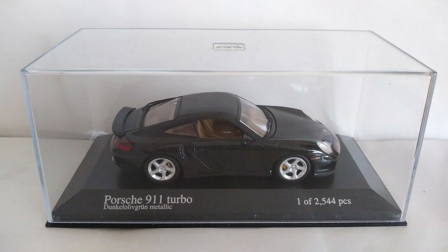 PORSCHE 911 TURBO MINICHAMPS SCALA 1/43