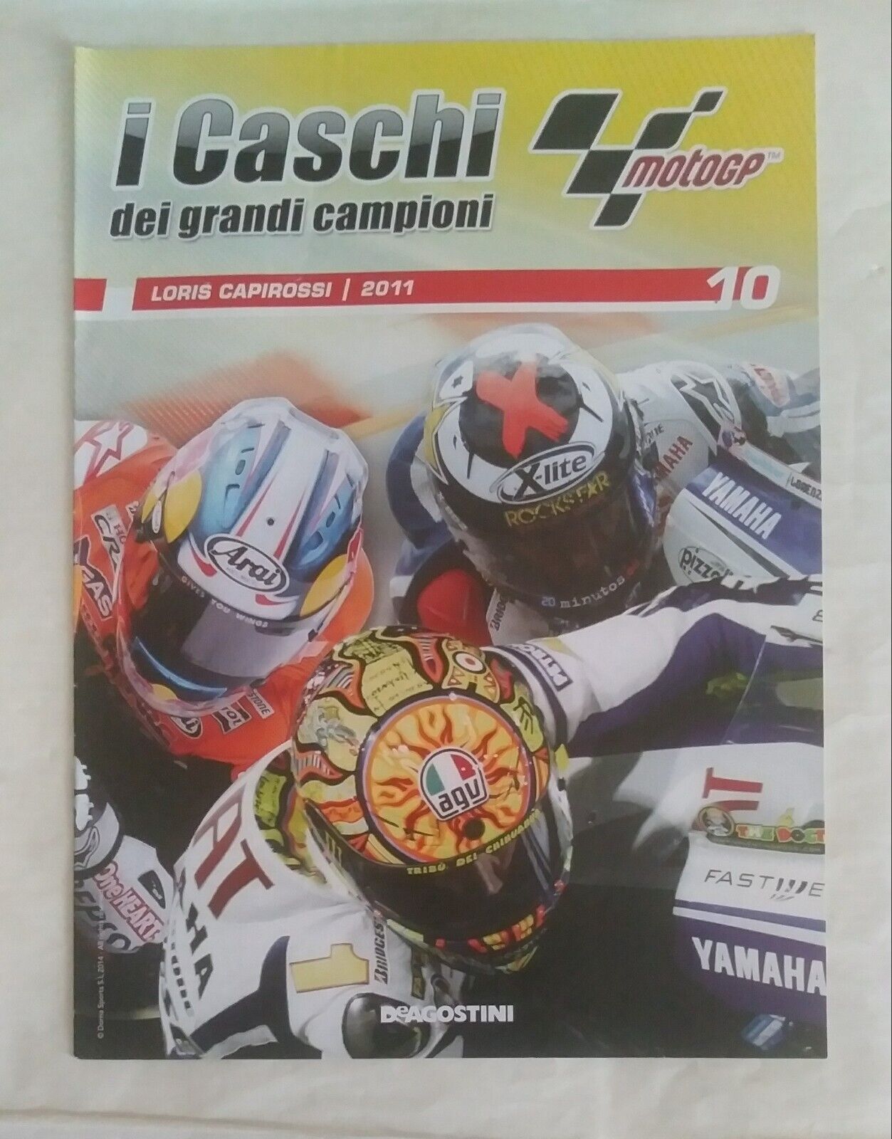 CASCHI MOTO GP FASCICOLI SCEGLI DAL MENU A TENDINA