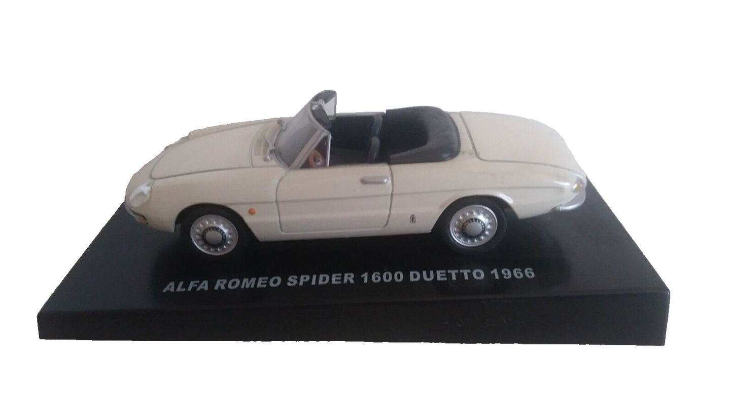 ALFA ROMEO SPIDER 1600 DUETTO 1966 SCALA 1/43