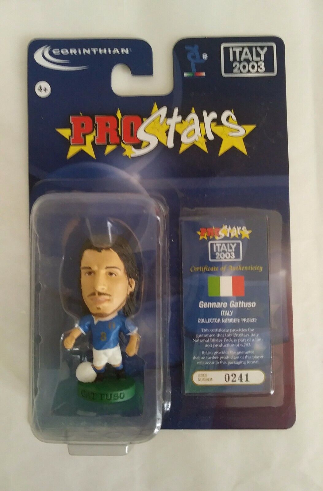 CORINTHIAN PROSTARS-SUPERSTARS SCEGLI LE ACTION FIGURES DAL MENU A TENDINA