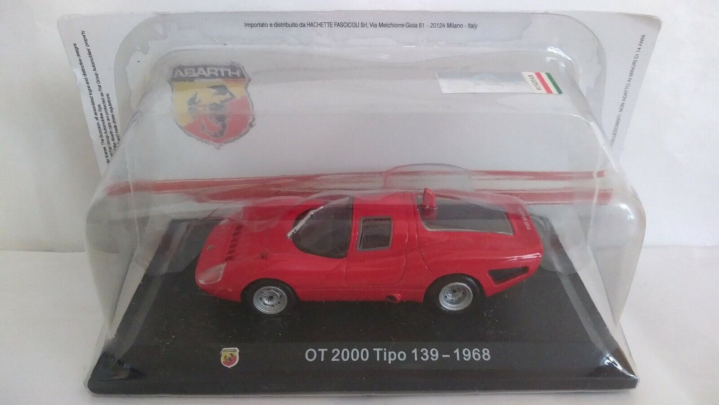 ABARTH COLLECTION 1:43 SCEGLI DAL MENU A TENDINA