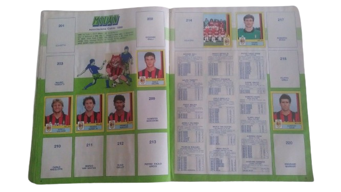 ALBUM CALCIATORI PANINI 1988-89