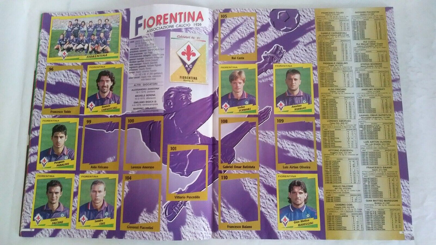 ALBUM CALCIATORI PANINI 1996-97 LIMITED EDITION