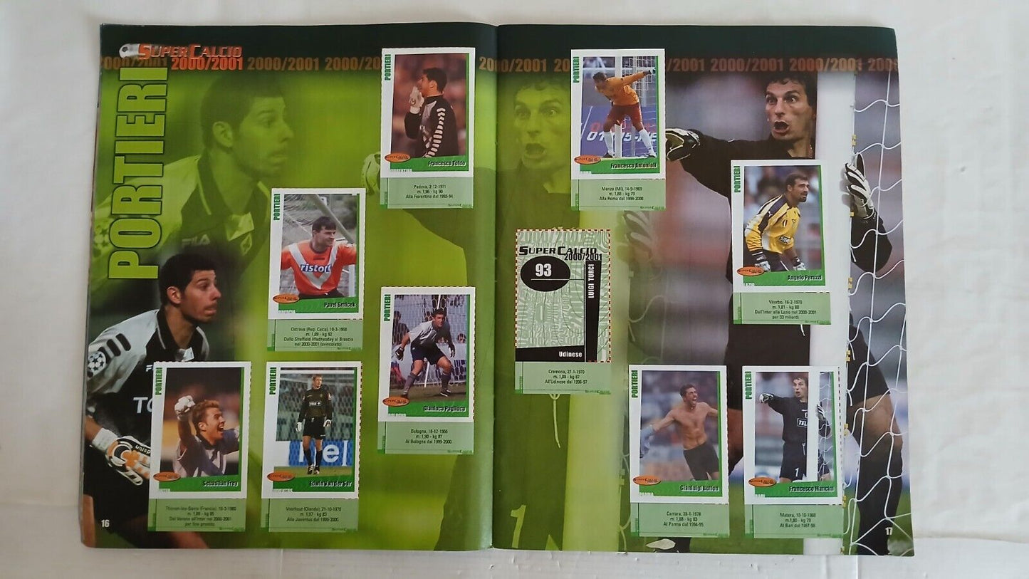 ALBUM SUPERCALCIO PANINI 2000-01